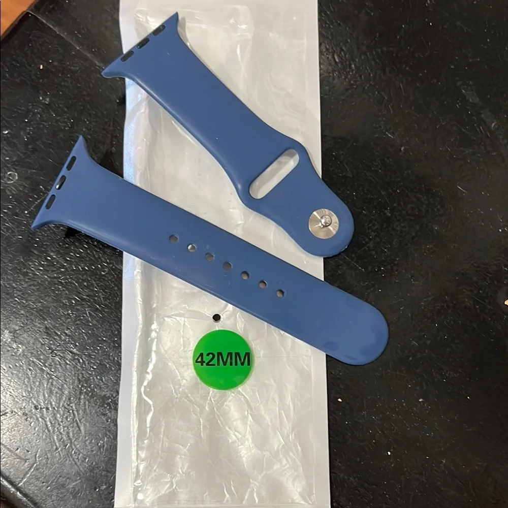 Blue Smartwatch Band 42mm Apple case
